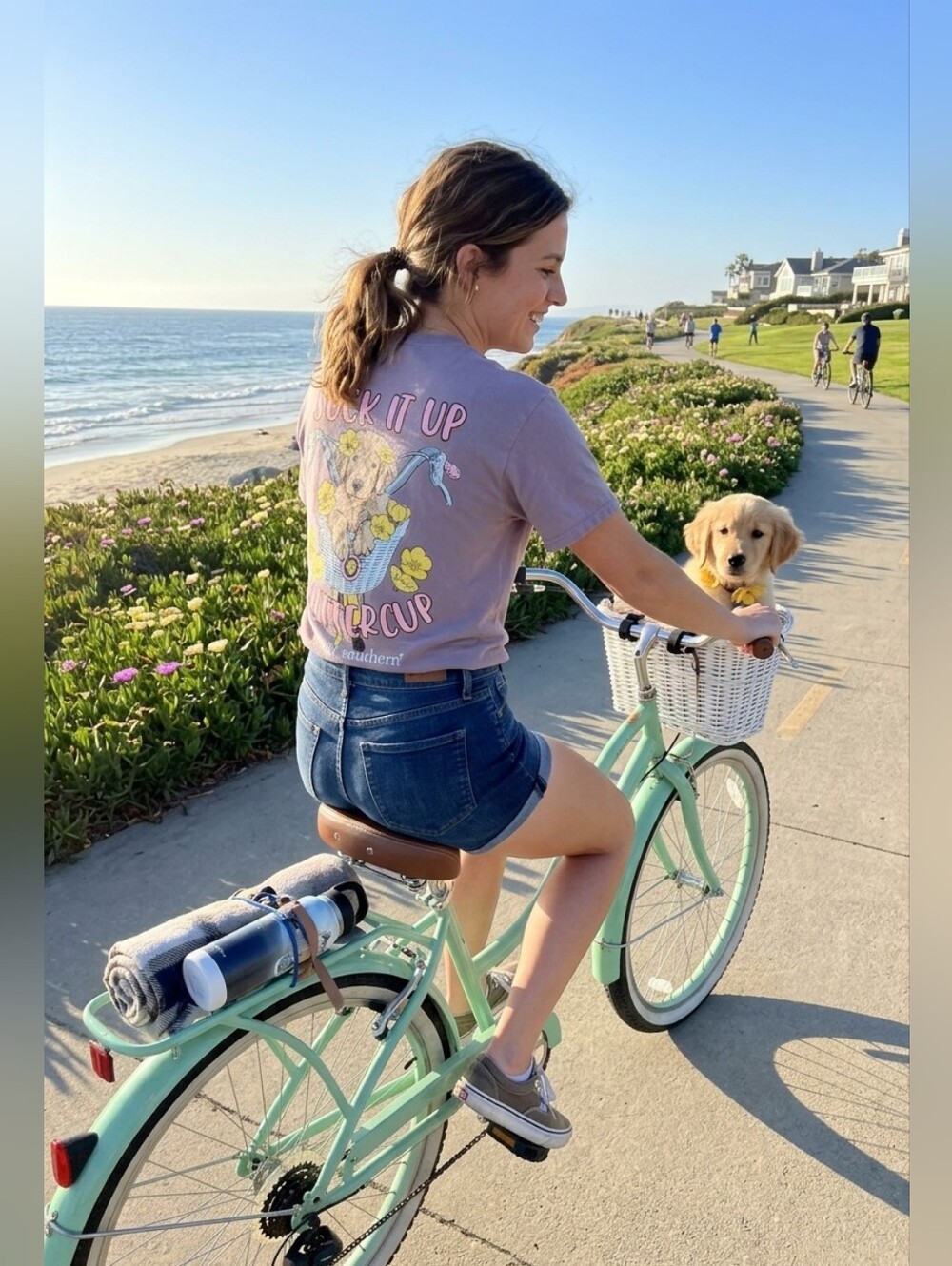 🐕NWT Gildan/Simply So. "Suck It Up Buttercup Graphic T-Shirt" 💯% Cotton🙌🏻MED